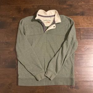 Orvis 1/4 zip sweatshirt size M